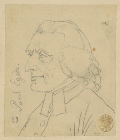 Paul Egede. Lelkész alkotó: Adolph Menzel