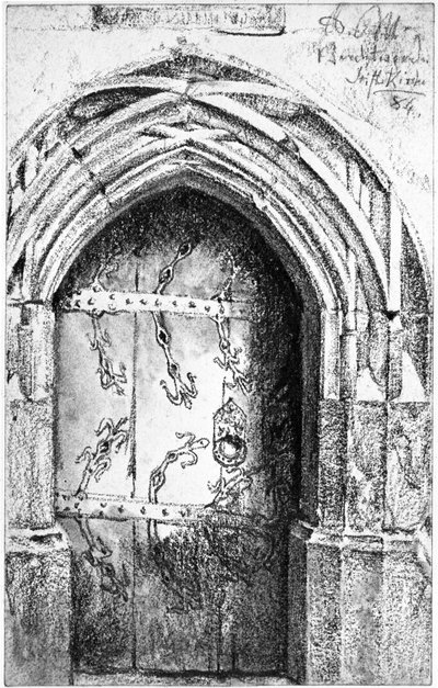 Kapuzat a berchtesgadeni társaskáptalani templomban alkotó: Adolph Menzel