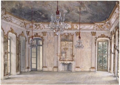 A Rheinsbergi kastély terme alkotó: Adolph Menzel