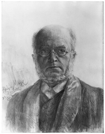 Önarckép alkotó: Adolph Menzel