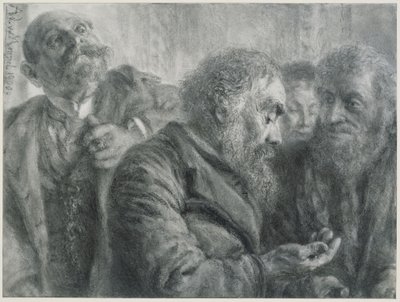 Négy öregember alkotó: Adolph Menzel
