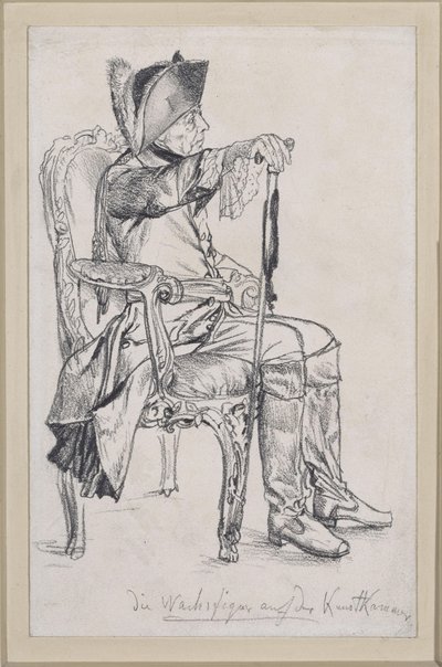 II. Frigyes viaszszobra (Schadow által kiegészített szobor) a Királyi Műtár számára alkotó: Adolph Menzel