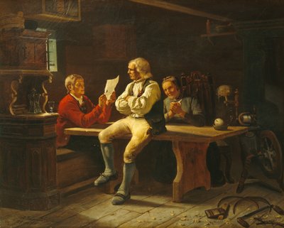 Levél Amerikából alkotó: Adolph Tidemand