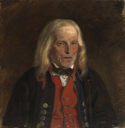 Jan Sandve [?] gazda portrétvázlata alkotó: Adolph Tidemand