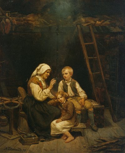 A mesemondó, a nagymamák története alkotó: Adolph Tidemand