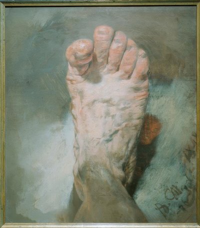 A művész lába alkotó: Adolph Menzel