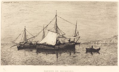 Halászhajó alkotó: Adolphe Appian