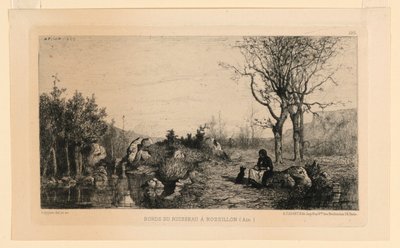 A Ruisseau partjai Rossillonban alkotó: Adolphe Appian