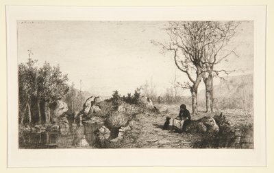 A patak partja Rossilonnál (Ain) alkotó: Adolphe Appian
