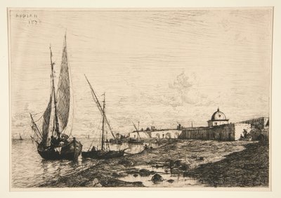 San Remo kikötője alkotó: Adolphe Appian