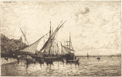 Monaco kikötője alkotó: Adolphe Appian