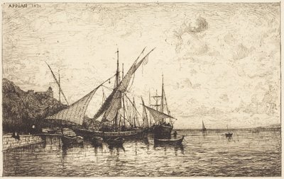 Monaco kikötője alkotó: Adolphe Appian
