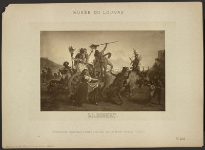 [Visszatérés a Madonna dell’Arco ünnepéről – Robert festménye, Louvre Múzeum] alkotó: Adolphe Braun