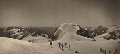 Mont Titlis csúcsa, Svájc, 1866. alkotó: Adolphe Braun
