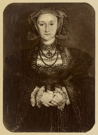 [VIII. Henrik felesége, Hans Holbein festménye, Louvre Múzeum] alkotó: Adolphe Braun