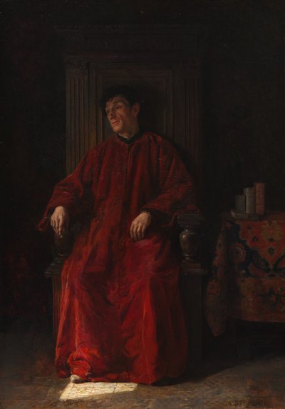 Bíró vörös köpenyben alkotó: Adolphe Charles Edouard Steinheil
