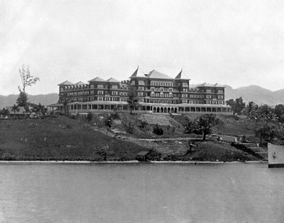 Titchfield Hotel, Port Antonio, Jamaica, 1905. alkotó: Adolphe Duperly and Son