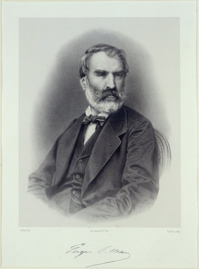 Eugène Pelletan író portréja 1813-1884. alkotó: Adolphe Guillon