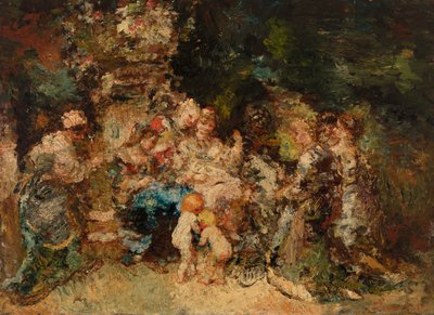 Hódolat alkotó: Adolphe Joseph Thomas Monticelli