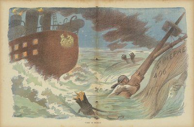 Illusztráció Le Rire alkotó: Adolphe Leon Willette