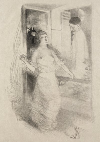 Pierrot alkotó: Adolphe Léon Willett