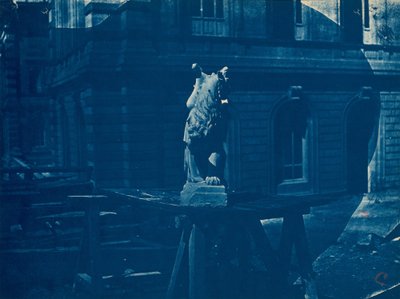 Griff szobra egy marseille-i építkezésen (Griff szobra egy marseille-i építkezésen) alkotó: Adolphe Terris