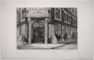 A Société des Aquafortistes központja, 1864. alkotó: Adolphe Théodore Jules Martial Potémont