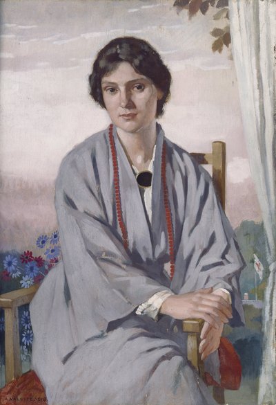 May Aimee Smith portréja alkotó: Adolphe Valette