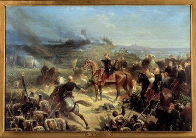 Olaszország hadjárata: "" Solferinói csata, június 24 alkotó: Adolphe Yvon