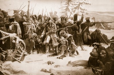 Ney marsall a francia utóvédet támogatja alkotó: Adolphe Yvon