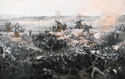 Malakoff elfoglalása a francia hadsereg által, 1855 alkotó: Adolphe Yvon