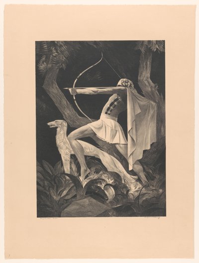 Nyilas (eredeti cím a tárgyon) alkotó: Adriaan J. van 