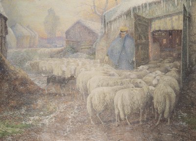 A pásztor visszatérése alkotó: Adriaan Josef Heymans