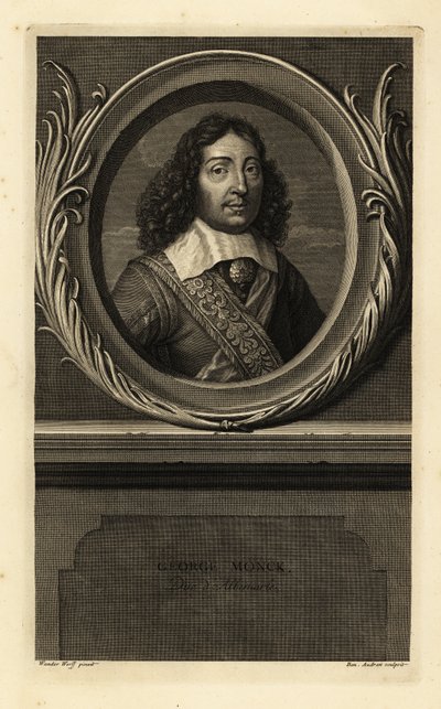 George Monck alkotó: Adriaan van der (after) Werff