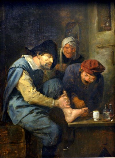 A lábműtét alkotó: Adriaen Brouwer