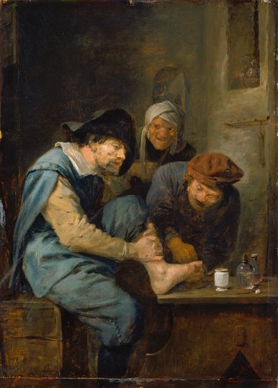 Lábműtét alkotó: Adriaen Brouwer