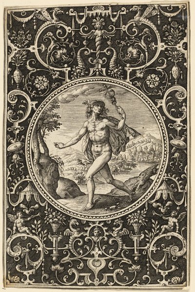 Merkúr alkotó: Adriaen Collaert