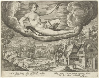 Reggel The Four Times of the Day (sorozat címe) alkotó: Adriaen Collaert