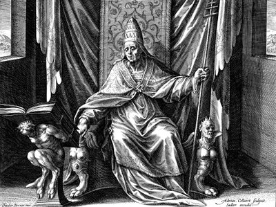 I. Nagy Gergely pápa, c1540-1567 alkotó: Adriaen Collaert