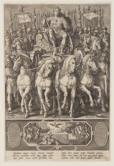 Caesar diadala alkotó: Adriaen Collaert