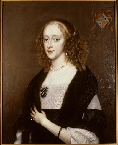 Wendela Bicker portréja (1636-1668) alkotó: Adriaen Hanneman
