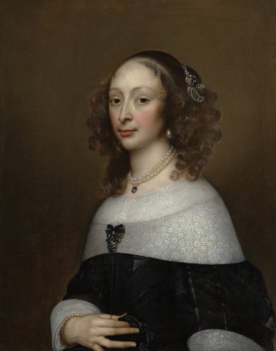 Női portré, kb. 1653. alkotó: Adriaen Hanneman