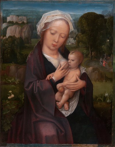 Szűz és gyermeke alkotó: Adriaen Isenbrandt or Isenbrant
