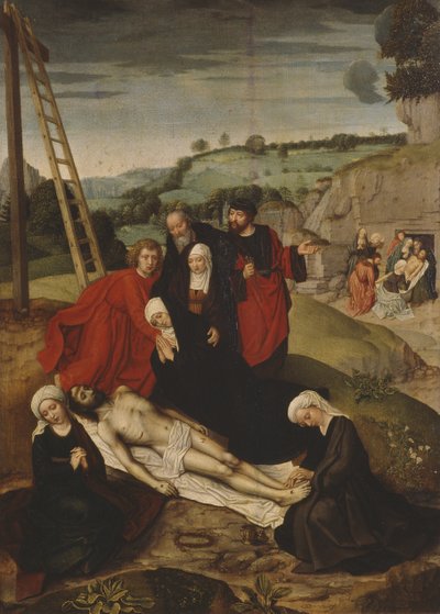 Siralom Krisztus felett alkotó: Adriaen Isenbrandt or Isenbrant