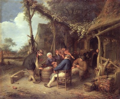 Vidéki munka után, 1659 alkotó: Adriaen Jansz. van Ostade