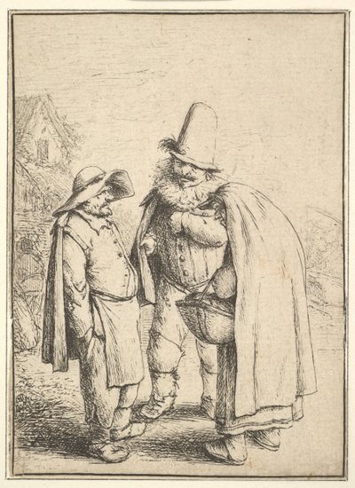 Groteszk alakok, 1610-85. alkotó: Adriaen Jansz. van Ostade
