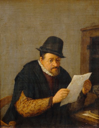 Olvasás ... alkotó: Adriaen Jansz. van Ostade
