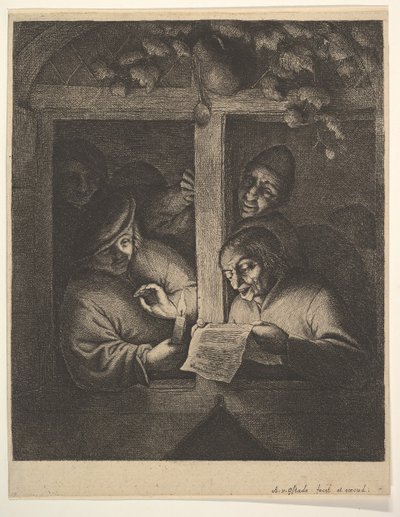 Énekesek az ablaknál, 1610-85. alkotó: Adriaen Jansz. van Ostade