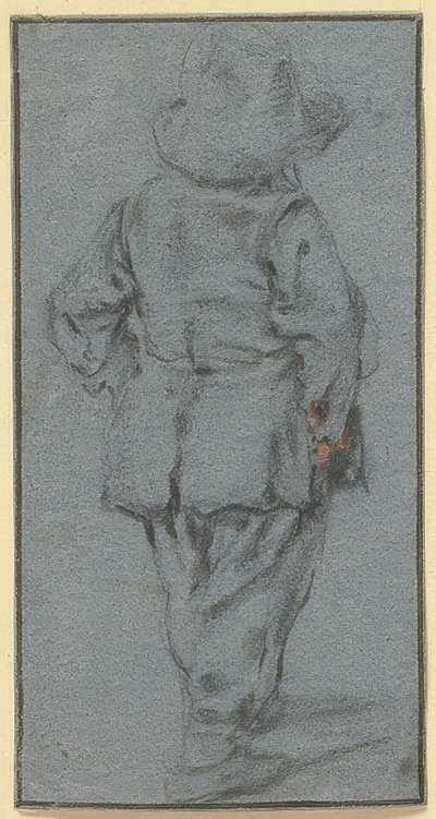 Hátulról álló fiú alkotó: Adriaen Jansz. van Ostade