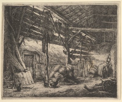 Az istálló, 1647. alkotó: Adriaen Jansz. van Ostade
